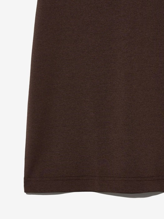 Polyspan Summer Graphic T-Shirt_FS2RSH2405X_BRN