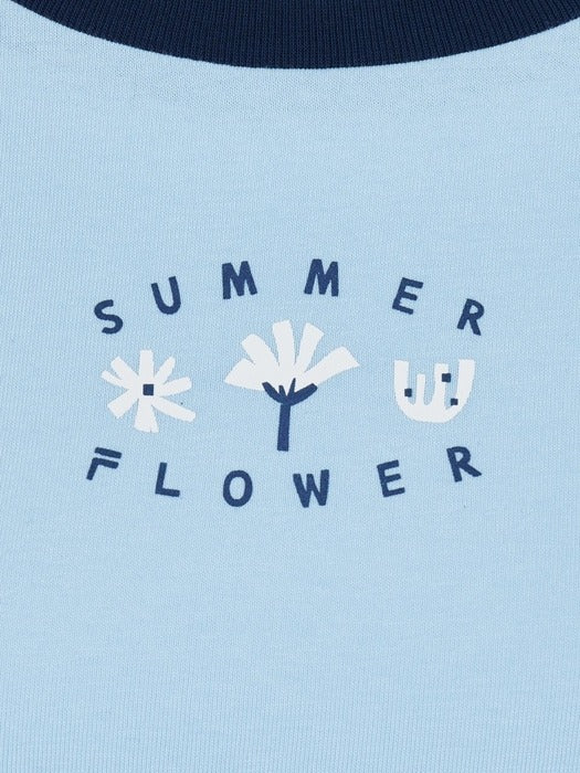 Slim Fit Summer Graphic T-Shirt_FS2RSH2458F_LBU