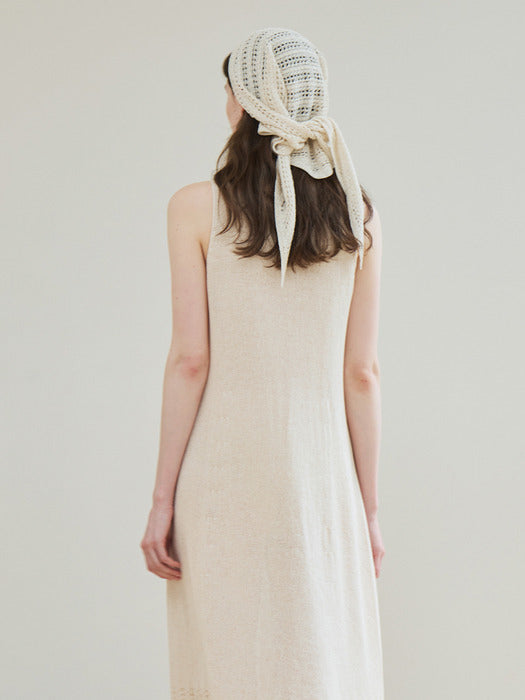 [moia] carpel knit dress (natural)