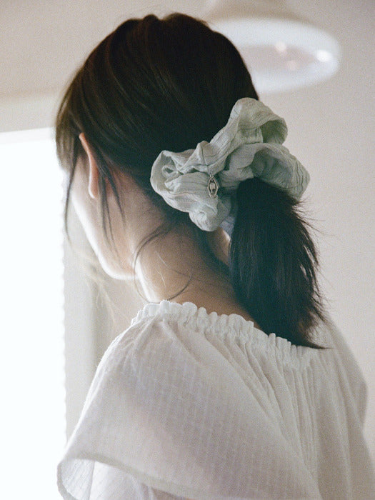 Mango Maniplease Riley Pastel Scrunchie Mint