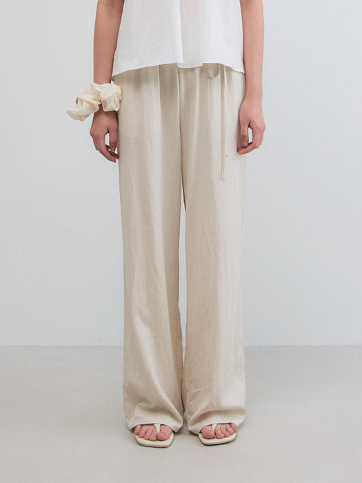 [Mango Maniplease] Sorr Banding PANTS_2COLORS