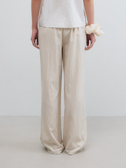 [Mango Maniplease] Sorr Banding PANTS_2COLORS