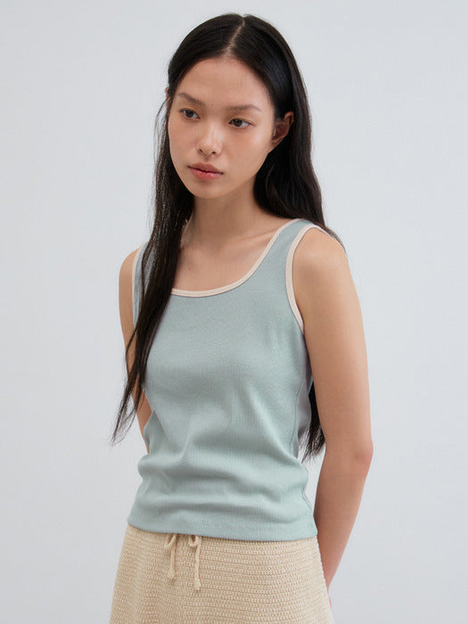 Mango Maniplease Vonny Edge Sleeveless Mint
