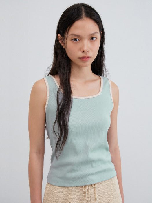 Mango Maniplease Vonny Edge Sleeveless Mint
