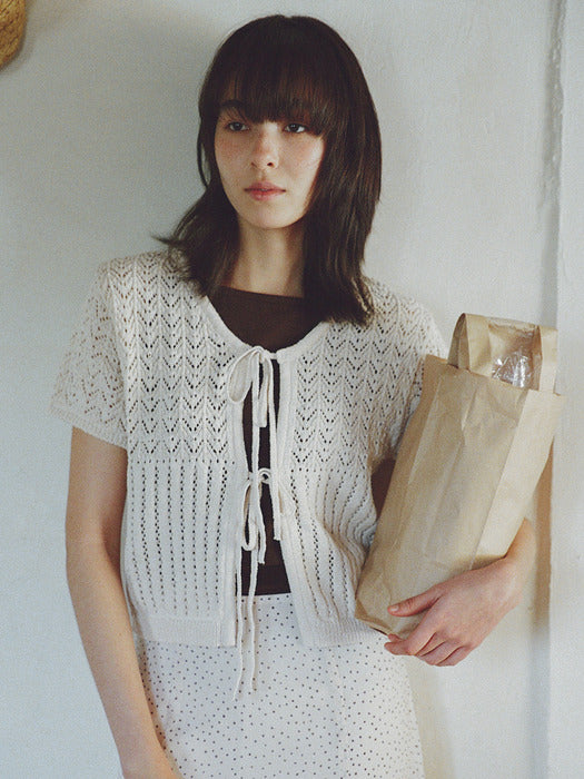 Mango Maniplease Lav Cotton Sleeveless Brown