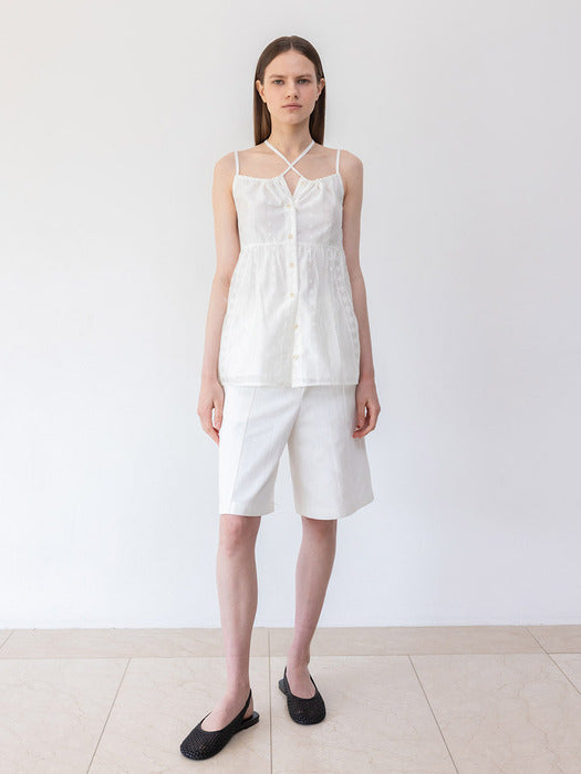Loeuvre Lace Sleeveless Blouse