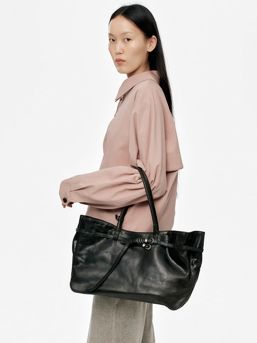 Margesherwood Grandma Used Bag Large black pull-up