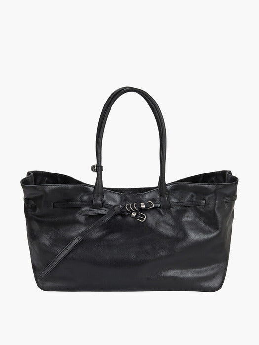 Margesherwood Grandma Used Bag Large black pull-up