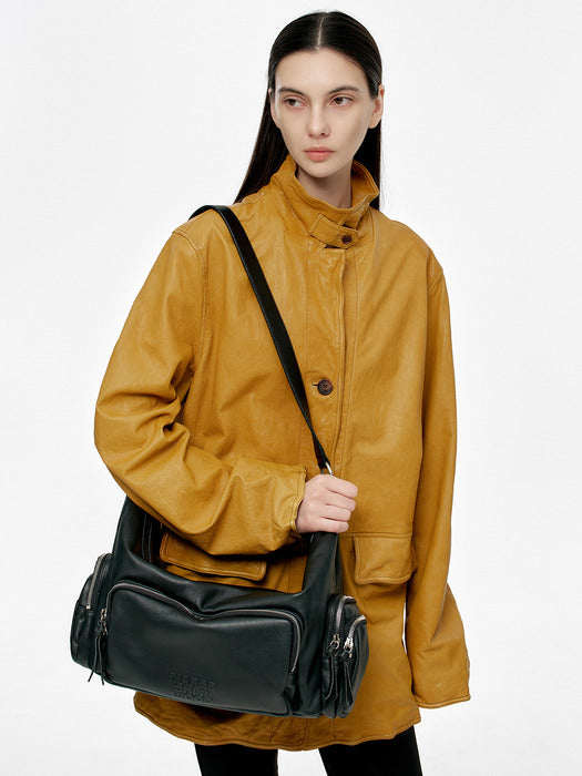 Margesherwood City Hobo EW black plain