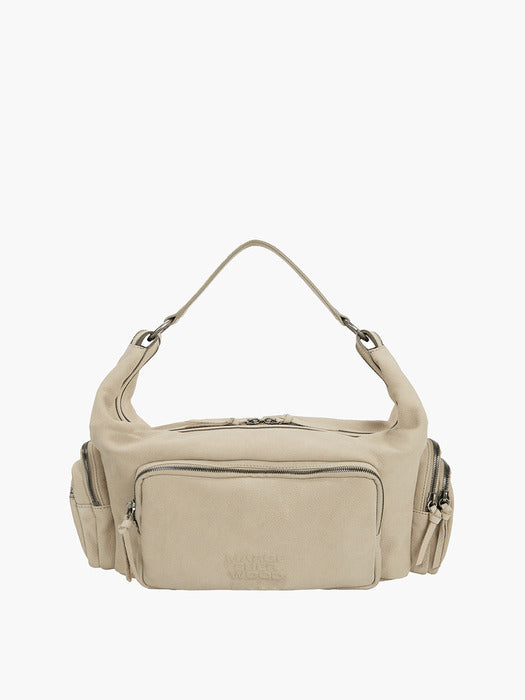 Margesherwood City Hobo EW nude nubuck