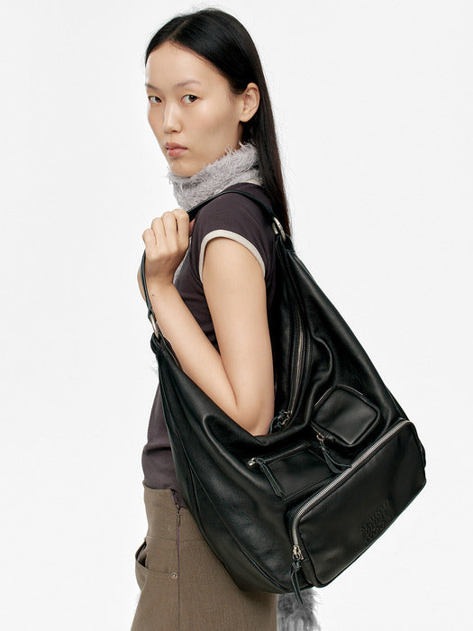 Margesherwood City Hobo NS black plain