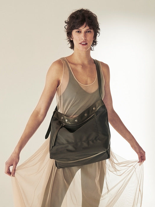 [vunque] Perfec Button Up Light Hobo L_2colors