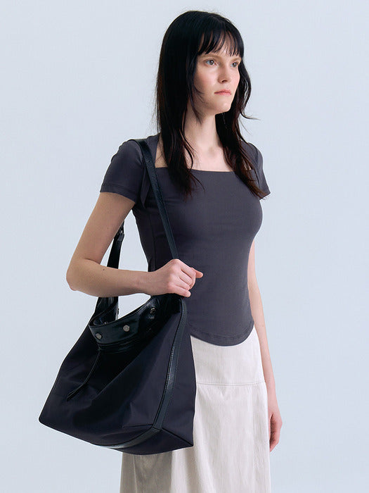 [vunque] Perfec Button Up Light Hobo L_2colors