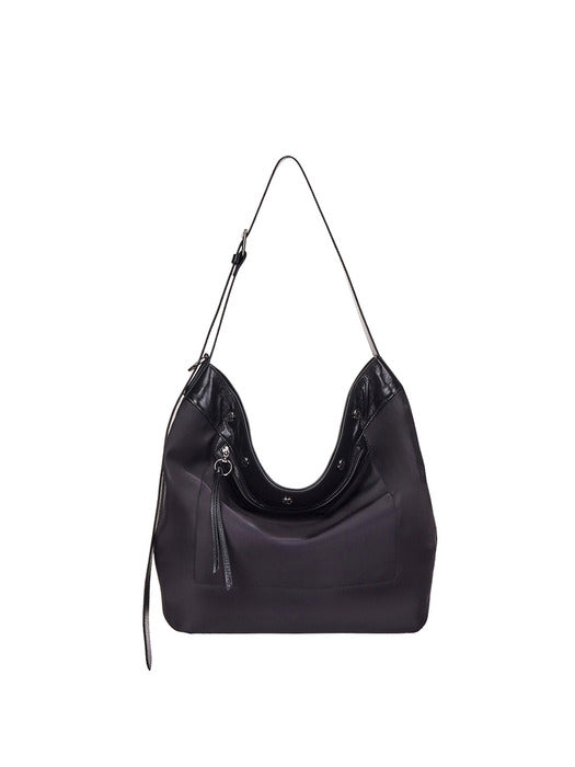 Perfec Button Up Light Hobo L (퍼펙 버튼 업 라이트 호보 라지)_2colors