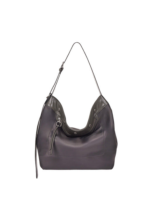 Perfec Button Up Light Hobo L (퍼펙 버튼 업 라이트 호보 라지)_2colors