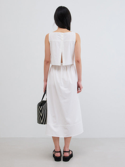 Mango Maniplease Luana Cut Out One Piece Ivory