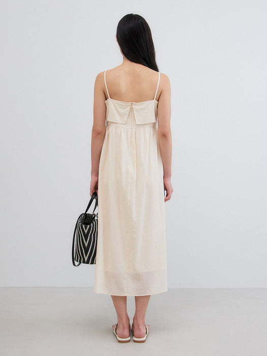 [Mango Maniplease] Kate Tie One PIECE_CREAM