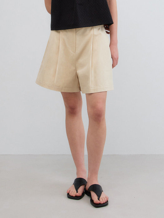 [Mango Maniplease] Noa Culottes SHORTS_BEIGE