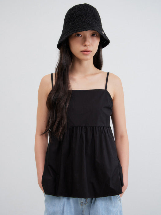 Mango Maniplease Yony Sleeveless Blouse Black