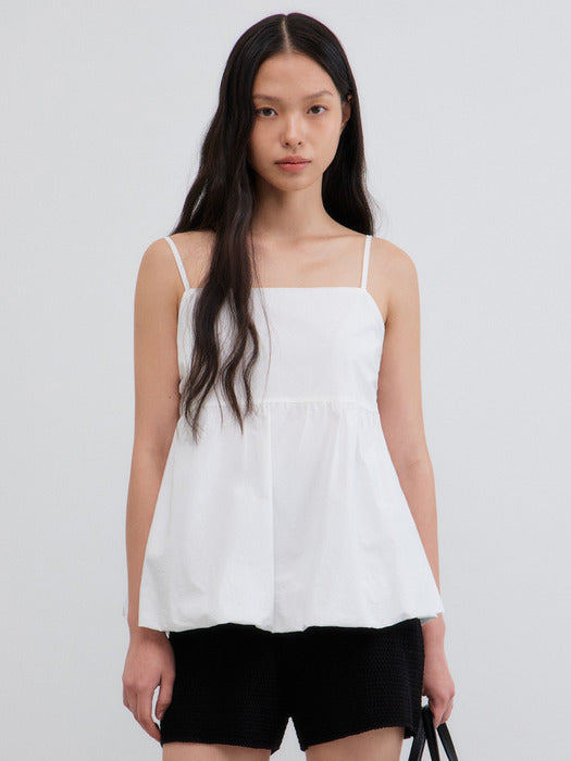 Mango Maniplease Yony Sleeveless Blouse Pure Ivory