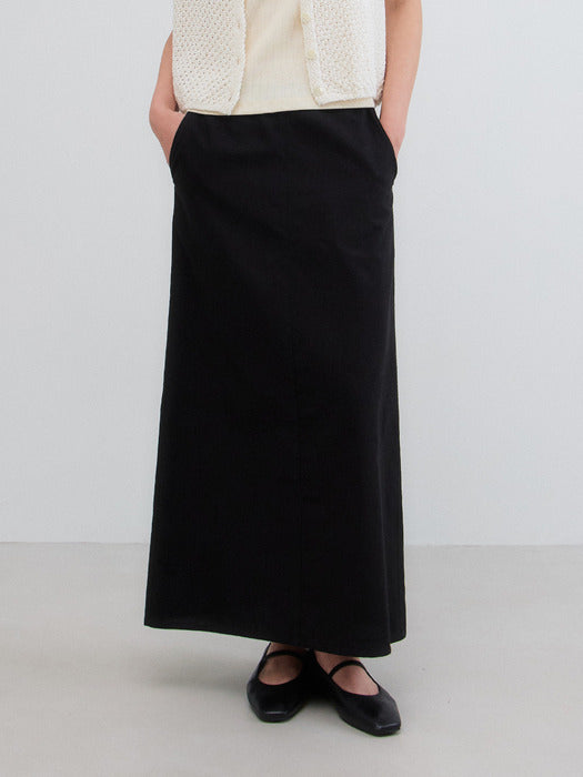 Mango Maniplease Dona Skirt Black