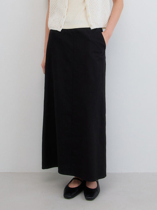 Mango Maniplease Dona Skirt Black