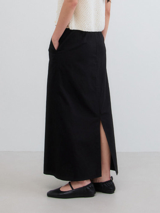 Mango Maniplease Dona Skirt Black