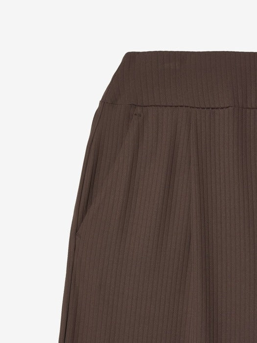 Cooling Ribbed Pants_FS2FPH2251F_BRN