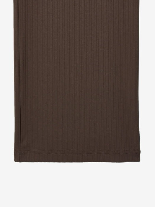 Cooling Ribbed Pants_FS2FPH2251F_BRN