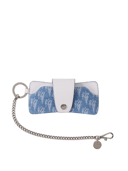Vunque Wave Chain Sunglasses Case White