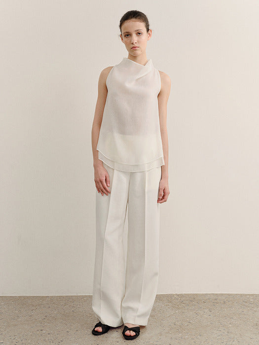 Kindersalmon Ann Fluid Top Pearl