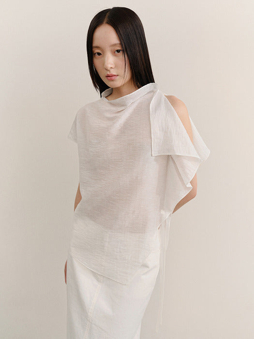 Kindersalmon Delphine Blouse White