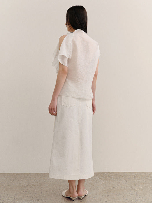 Kindersalmon Delphine Blouse White