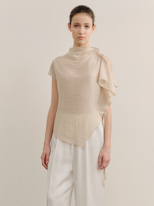 Kindersalmon Delphine Blouse Toasted Linen