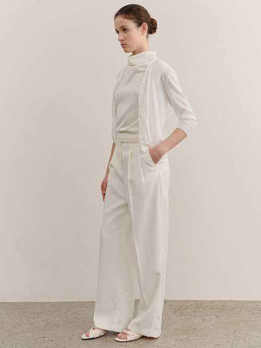 Kindersalmon Selia Gurkha Pants Seashell