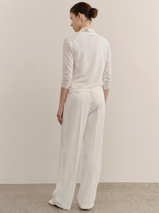 Kindersalmon Selia Gurkha Pants Seashell