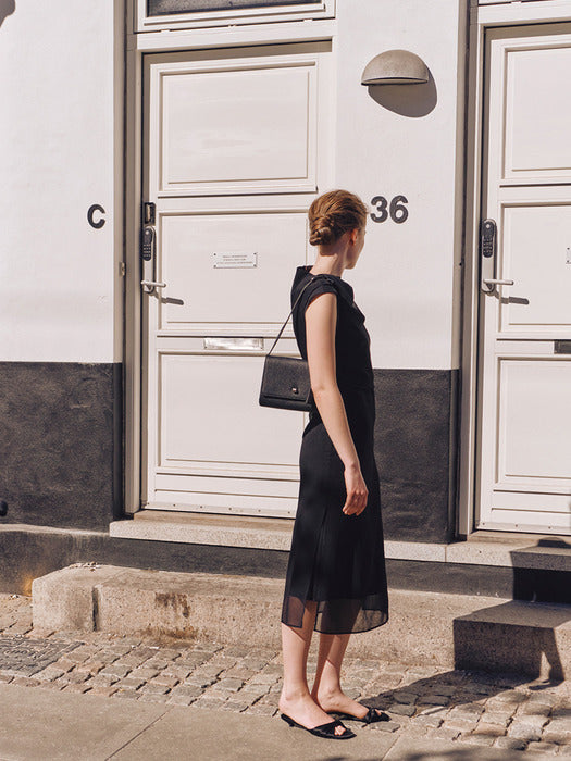 Kindersalmon Felicie Dress Black