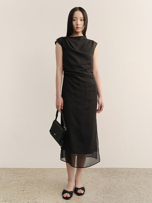 Kindersalmon Felicie Dress Black