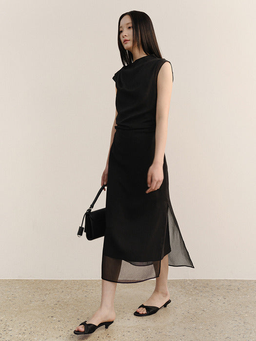 Kindersalmon Felicie Dress Black
