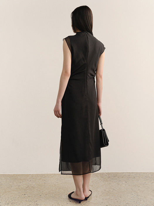 Kindersalmon Felicie Dress Black