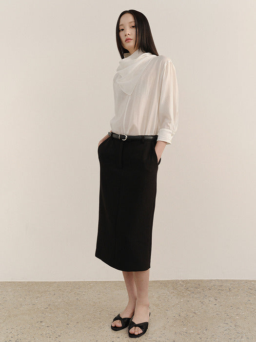 Kindersalmon Alva Skirt Black