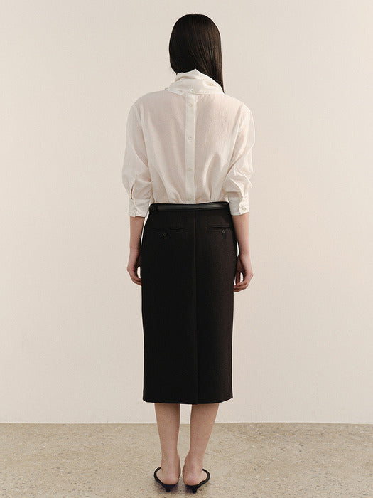 Kindersalmon Alva Skirt Black