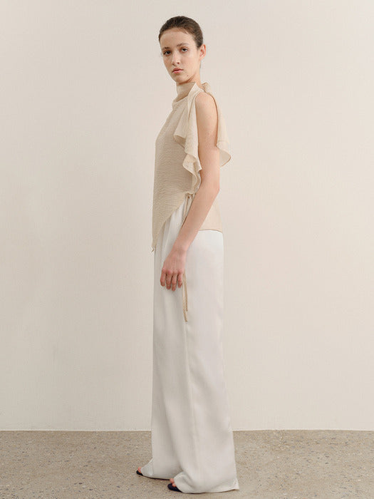 Kindersalmon Delphine Trouser Soft Cream-Glow