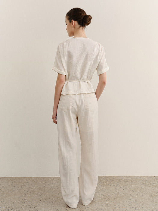 Kindersalmon Rina Trouser Champagne
