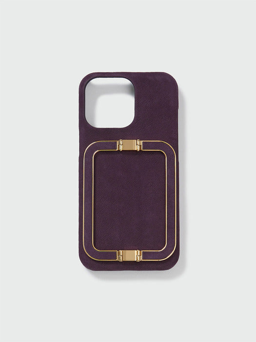 Eenk Phone Case Liney Purple Nubuck