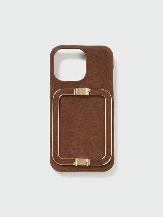 Eenk Phone Case Liney Caramel Nubuck