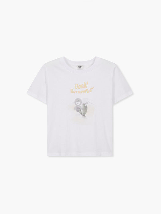 Margesherwood Kaa Desert T-Shirt white
