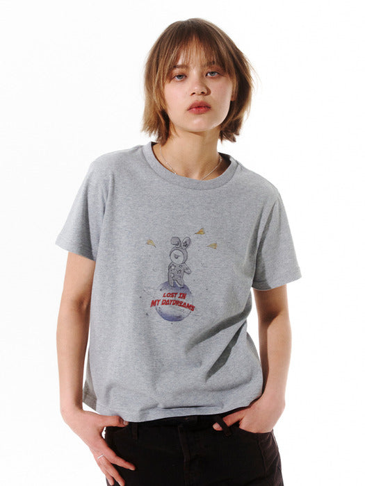 Margesherwood Star Space T-Shirt melange grey
