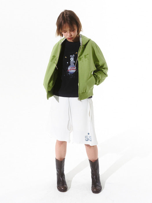 STAR SPACE T-SHIRT_charcoal
