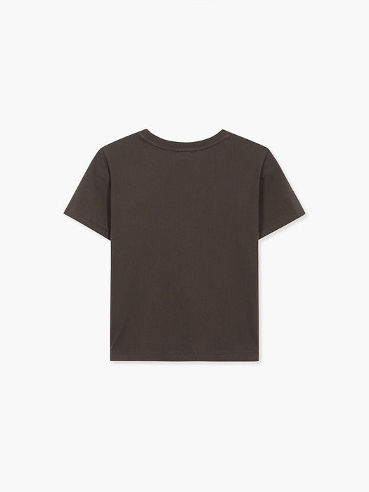 Margesherwood Drawing Wood T-Shirt brown
